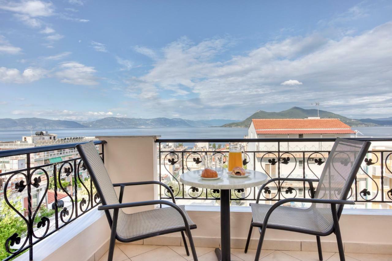 Niovi Luxury Apartments Loutra Aidhipsou Exteriör bild