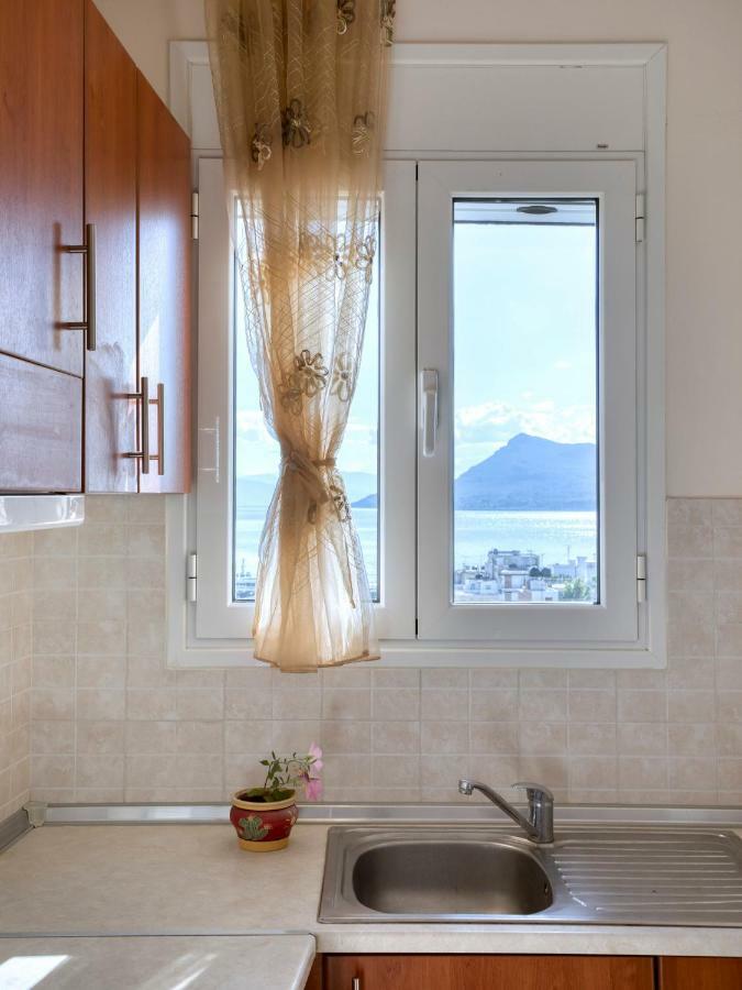 Niovi Luxury Apartments Loutra Aidhipsou Exteriör bild